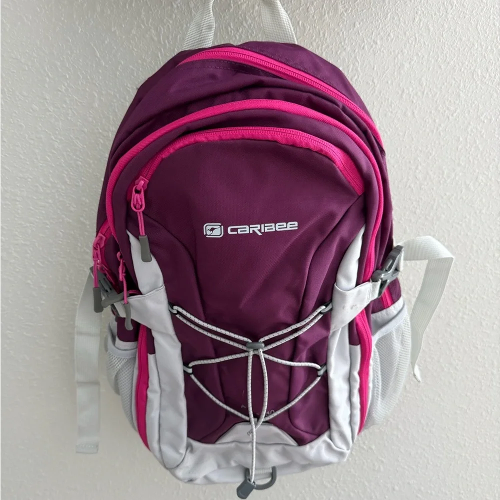 Caribee Apache 30 Purple and Pink Backpack - Picture 2 of 13